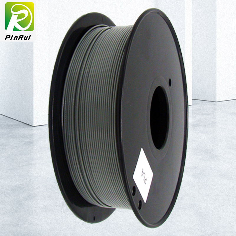 Pinrui υψηλής ποιότητας 1kg 3D PLA Printer Filament Gray χρώμα