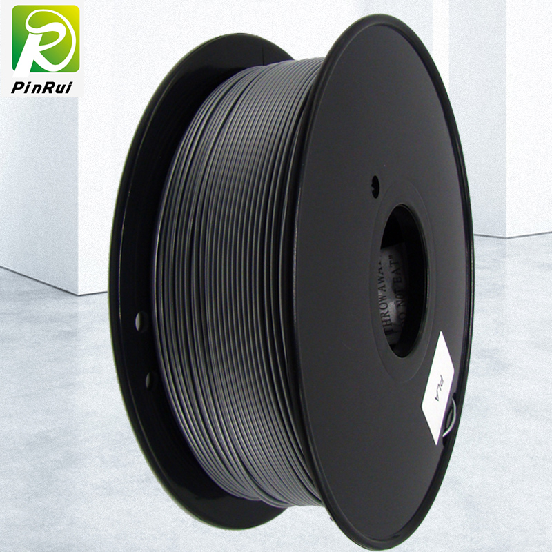 Pinrui υψηλής ποιότητας 1kg 3D PLA Prinner ασημί χρώμα