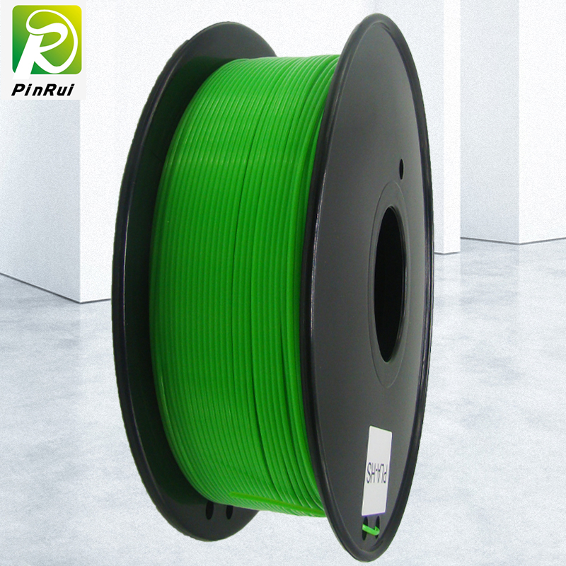 Pinrui υψηλής ποιότητας 1kg 3d PLA Prinner νήμα διαφανές πράσινο χρώμα