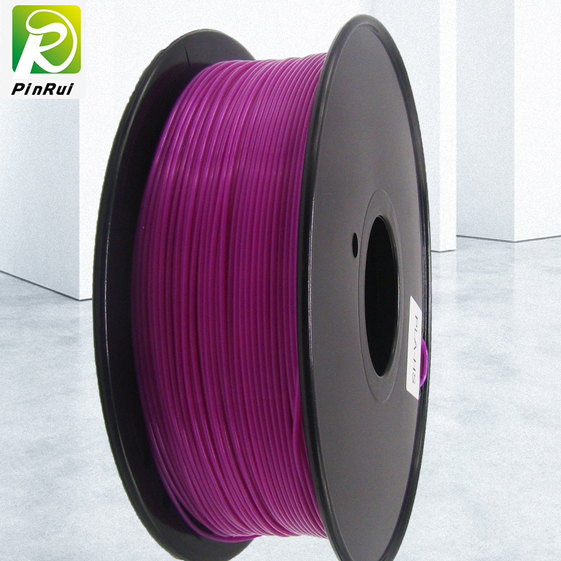 Pinrui υψηλής ποιότητας 1kg 3D PLA Prinner νήμα διαφανή μοβ χρώμα